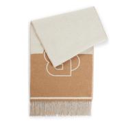 BOSS Écharpe en laine mélangée avec jacquard à monogramme Double B - Style Vianna_35*180, 50533865 Beige pcs.