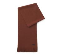 BOSS Écharpe en maille en laine vierge avec logo - Style Albas, 50495340 Marron pcs.