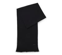 BOSS Écharpe en maille Raschel de laine vierge - Style Albas, 50495340 Noir pcs.