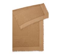 BOSS Écharpe en voile à logo imprimé - Style Laik_120*120, 50521800 Beige pcs.