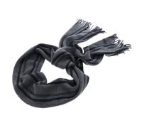 BOSS Écharpe gris gris foncé pour homme - Albas Iconic Knitted Scarf Medium Grey 321298