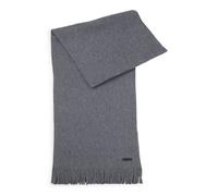 BOSS Écharpe gris pour homme - Albas Knitted Scarf 277183