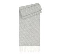 BOSS Écharpe 'Zesy' écru / gris clair, Taille One Size