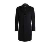 Boss - Élégant Manteau Formel en Laine - Homme - Manteaux - Bleu - Taille: L