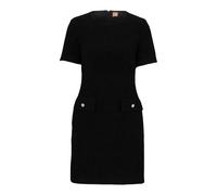 Boss - Elégante Robe Courte - Femme - Robes - Noir - Taille: 44 FR