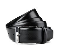 Boss Elloy Ceinture Cuir véritable 100 cm noir