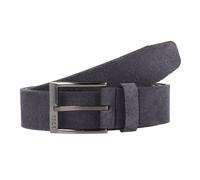 Boss Elloy Ceinture Cuir véritable 110 cm bleu