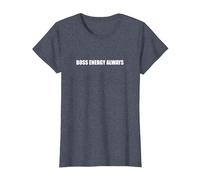 Boss Energy Always T-Shirt, Femme, Bleu Chiné, XS