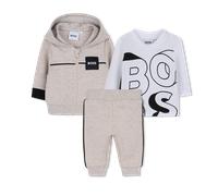 Boss - Ensemble 3 Pièces - Ecru Chine - Garçon - 18 Mois