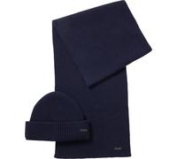 Boss - Ensemble bonnet et écharpe "Fantastico" GT4066 (taille unique) (Bleu foncé)