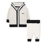 Boss - Ensemble Cardigan Et Pantalon - Offwhite - Garçon - 9 Mois