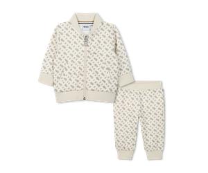 Boss - Ensemble Cardigan Et Pantalon - Vanille - Garçon - 18 Mois