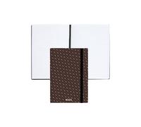 BOSS Ensemble carnet A5 à motif monogramme et stylo à bille - Style Set HNH412XL + HSK4414B, 58218958 Marron foncé pcs.