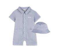 Boss - Ensemble Combinaison + Bob - Bleu Fanion - Garçon - 9 Mois