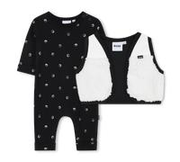 Boss - Ensemble Combinaison Et Cardigan - Black - Garçon - 12 Mois