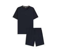 BOSS Ensemble De Pyjama en Coton avec T-Shirt À Imprimé Intégral