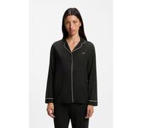 BOSS Ensemble de pyjama en jersey stretch à logo brodé - Style Dreamline_Long Set, 50570970 Noir XL