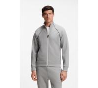 BOSS Ensemble de survêtement en coton mélangé avec passepoils contrastants - Style SW_Tracksuit Set, 50555906 Gris M