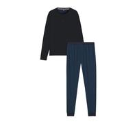 Hugo, Homme, Vêtements de nuit et de détente, Bleu, Taille: XL Relax Long Set 50550494