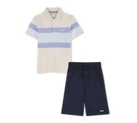 Boss - Ensemble Polo + Bermuda - Vanille - Garçon - 16 Ans