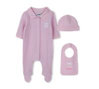 Boss - Ensemble Pyjama + Bavoir + Bonnet - Festival Bloom - Fille - 12 Mois