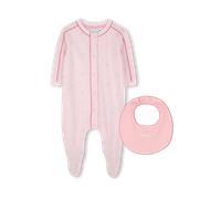 Boss - Ensemble Pyjama Et Bavoir - Baby Pink - Fille - 9 Mois