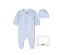 Boss J53290 Long Sleeve Pyjama Bleu 18 Months Garçon