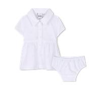 Boss - Ensemble Robe Et Culotte - Blanc - Fille - 18 Mois