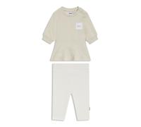 BOSS Ensemble robe métallique et legging pour bébé, avec boîte cadeau - Style J52512/56001M, J52512 Or 54