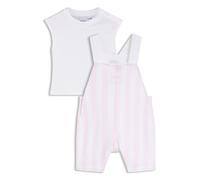 BOSS Ensemble salopette et t-shirt en coton pour bébé, présenté dans une boîte cadeau - Style J53067/46L01M, J53067 Rose clair 74