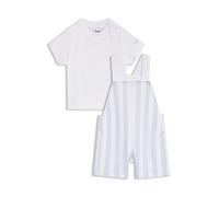 BOSS Ensemble salopette et T-Shirt pour bébé, présenté dans une boîte cadeau - Style J53038/77101M, J53038 bleu clair 74