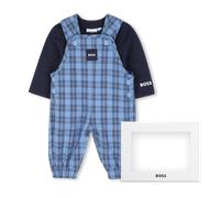Boss - Ensemble Salopette Et Tee-shirt - Ashleigh Blue - Garçon - 3 Mois