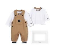 Boss - Ensemble Salopette Et Tee-shirt - Cookie - Garçon - 6 Mois