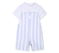 Boss - Ensemble Salopette + Tee-shirt - Ciel - Garçon - 18 Mois