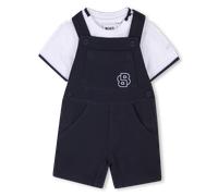 Boss - Ensemble T-shirt Combinaison - Bleu Cargo - Garçon - 6 Mois