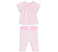BOSS Ensemble t-shirt et legging pour bébé en coton stretch - Style J53063/46L01M, J53063 Rose clair 60