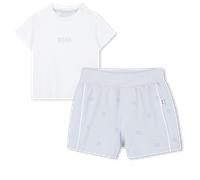Boss J52278 Set Blanc 9 Months Garçon