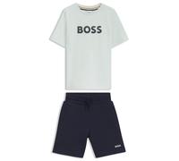 BOSS Ensemble t-shirt et short enfant avec logos - Style J53008/73K04A, J53008 Chaux 138