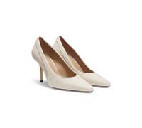 BOSS Escarpins en cuir suédé avec semelle intérieure confortable - Style Charlize_PumpSlb90_S, 50557720 Beige clair 40.5