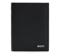 BOSS Étui pour carte de crédit noir en cuir pour homme - New Crosstown Bifold 292863