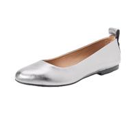 BOSS Femme Dasy_Ballerina_LMN Ballerine, Silver, 42 EU