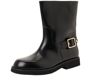 BOSS Femme Eleri_Bootie_bobk Bottes, Noir, 41 EU