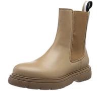 BOSS Femme Jacob Chelsea-c Bottes de Cheville, Beige Moyen 260, 36 EU