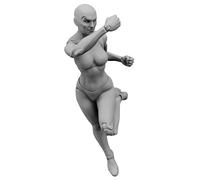 Boss Fight Studio Epic H.A.C.K.S. Blanks : Grey Female Figurine d'action à l'échelle 1:12
