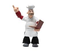 Boss Fight Studio Figurine d'action Popeye Rough-House hautement articulée avec accessoires
