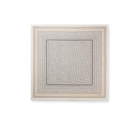 BOSS Foulard carré confectionné en Italie en twill de soie à imprimé - Style Lainy_1_90*90, 50536118 Beige clair pcs.