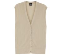 BOSS Gilet en maille en laine mérinos - Style Fumi, 50554976 Beige clair M