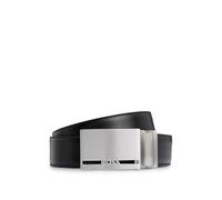 Boss Ceinture Galliz en cuir Peut être raccourci individuellement noir