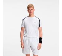 BOSS Active T-shirt Slim en tissu stretch à empiècements contrastants - Style TS_TOC Game 2, 50564786 Blanc M