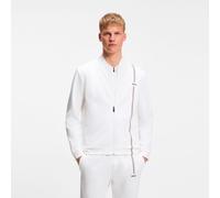 Boss Toc 10276871 Green Full Zip Sweatshirt Blanc L Homme